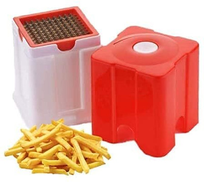CAPitAL KITCHENWARE by NA Potato Chips Maker Slicer Cutter French Fries Cutters Finger Chipser for Kitchen Potato Grater & Slicer(1 chopper)