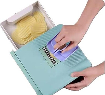 Dherik Tradworld Vegetable Slicer(6 in 1)