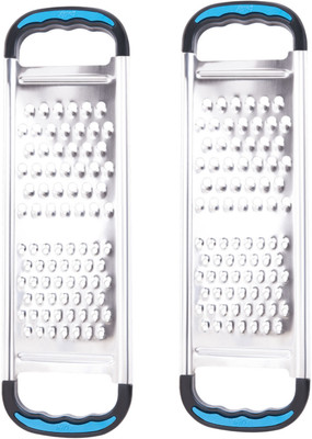 ANJALI Set of 2 Omni 2 Way Scrapper . No Hustle, No Clutter Get All In One. Vegetable & Fruit Scraper(2)