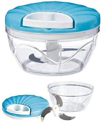 Vallaree 450ML BLUE CHOPPER DELUX Vegetable & Fruit Chopper(1 Piece Chopper)