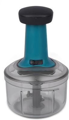 JATMARTS JATMARTS 600ml Manual Hand-Press Vegetable Chopper Vegetable & Fruit Chopper Vegetable & Fruit Chopper(1 chopper)