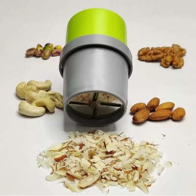 FIVANIO by FIVANIO Dry Fruit Cutter, Slicer, Grind Almonds, Cashews- Color May Vary (Pack of 2) Fruit Grater & Slicer(Professional use of Kitchen Gadgets Almond Slicer Cutter Dryfruit Cutter 1 Unit)