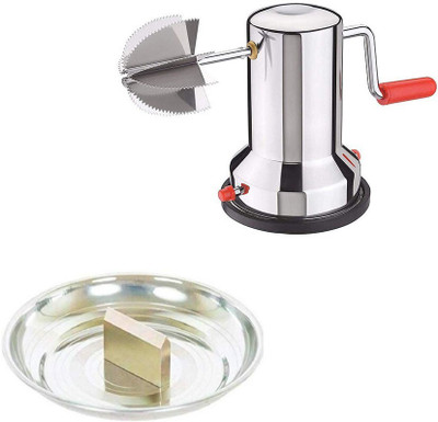 FIVANIO by FIVANIO Stainless steel Coconut Scraper Vacuum Base Coconut Scraper(2 chopper)