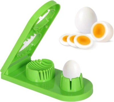 Fulkiza by FULKIZA 2 in 1 Double Cut Boiled Egg cutter with stainless Egg Slicer(2 in 1 Double Cut Boiled Egg cutter with stainless)