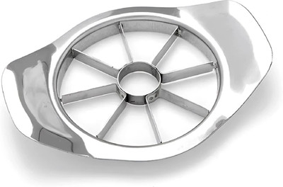 Gambit 8 Blade Heavy Duty Stainless Steel Vegetable, Melons & Stainless Steel Apple Cutter Slicer with 8 Blades and Handle Fruit Cutter Slicer Chopper Masher Dicer Apple Slicer Apple Slicer(1 pc Apple Slicer)