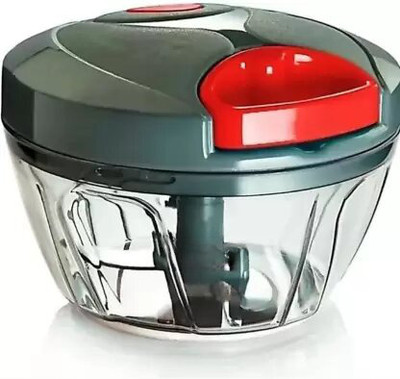 OMORTEX Heavy Duty 450ml Unbrekable Vegetable Chopper & Cutter For Daily Use in Kitchen Vegetable & Fruit Chopper(1* Chopper)