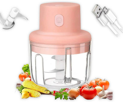 ElectricChopper by Na KB010 Electric Vegetable & Fruit Chopper(1 x Chopper Machine set, 1 x charging cable)