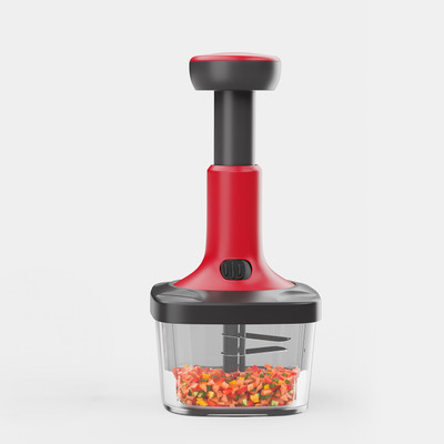 Lifelong Push Chopper 650ml Vegetable & Fruit Chopper(1)
