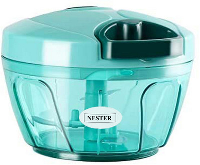 NESTER 3 Stainless Steel Blade System 450 ML Green Color Mini Chopper for Kitchen Dori Chopper Quick Handy Vegetable and Fruit Chopper Fruit Nut Onion Chopper, Hand Meat Grinder Mixer Food Processor Shredder Salad Maker Vegetable Tools Cutter for Kitchen Vegetable & Fruit Chopper Chopper(1) NESTER 3 Stainless Steel Blade System 450 ML Green Color Mini Chopper for Kitchen Dori Chopper Quick Handy Vegetable and Fruit Chopper Fruit Nut Onion Chopper, Hand Meat Grinder Mixer Food Processor Shredder Salad Maker Vegetable Tools Cutter for Kitchen Vegetable & Fruit Chopper Chopper(1)