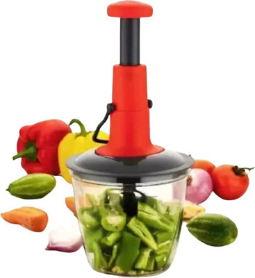 Barkati by NA Hand Press Vegetable Chopper 100 Ml Container Vegetable & Fruit Chopper(1 chopper)