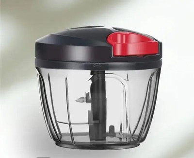 Solanki Food & Vegetable Chopper Plastic Whisker,Manual Chopper,450ml Vegetable & Fruit Chopper(1 chopper)