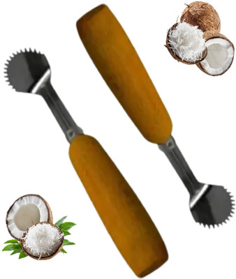 ZAILAND Handheld Coconut Scrapper (coconut chopper / scraper /grater) Coconut Chopper(Pack of 2)