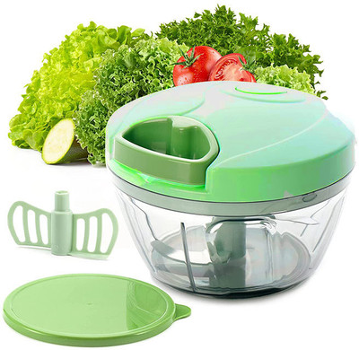 TurboChop Multifunction garlic onion food pull spin chopper grinder Vegetable & Fruit Chopper(Pack of One Chopper)