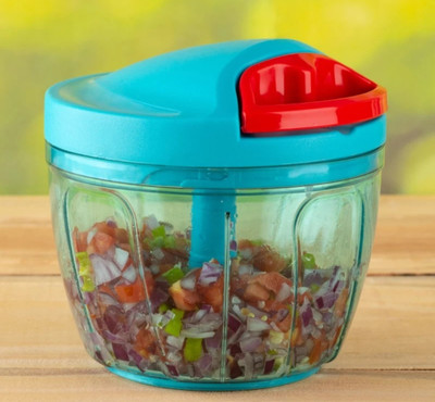 Super mom by Apex by apex EASY CHOPPER/CUTTER/PULL/HANDY/FOR VEGETABLE/FRUIT/ONION/UNBREAKABLE 750ML Vegetable & Fruit Chopper(CHOPPER)