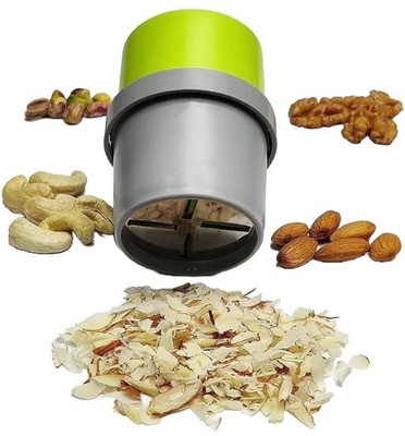 Navkar by Navkar Dry Fruit Cutter with Storage Cup Vegetable & Fruit Grater & Slicer(1 Dry Fruit & Nut Cutter Slicer for Kitchen)