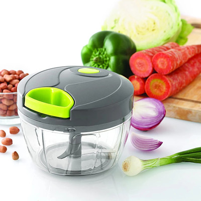 UNIQSTOR by FUMIO Premium Quality Unbreakable Chopper With Extra Sharp Stainless Steel Blades Vegetable & Fruit Scraper(1 chopper)