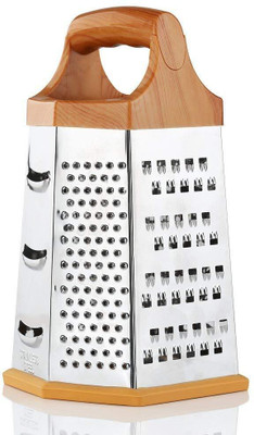 ANTIMERO Stainless Steel Multi-Functional 6 Sided Ginger Cheese Slicer Chopper Vegetable Grater(1 grater)