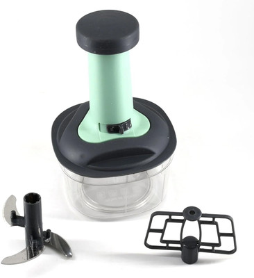 Mezulot Hand Press Vegetable Chopper Vegetable & Fruit Chopper(1 chopper)