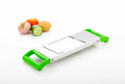 krishva Potato Slicer for Chips Vegetable & Fruit Cutter Slicer with 2 in 1 Blade Potato Slicer(1)