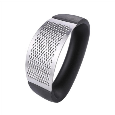 Essentialz by NA Stainless Steel Garlic Press Rocker Crusher with Ergonomic Handle Design Vegetable Chopper(1 GARLIC PRESS)