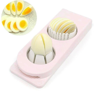 TruVeli Multi-Segment 2 in 1 Egg Cutter/Slicer Egg Grater & Slicer(1 EGG Cutter)