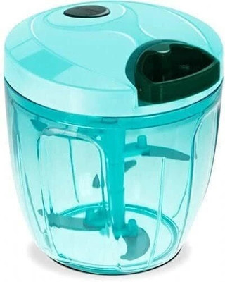 KKSISTERS Unbreakable 1000ml Vegetable & Fruit Chopper | 6 Blades Vegetable & Fruit Chopper(1 Chopper)