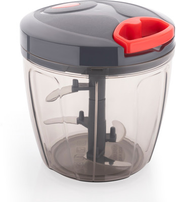 Vallaree 1000ML BLACK CHOPPER PREMIUM Vegetable & Fruit Chopper(1 Piece Chopper)