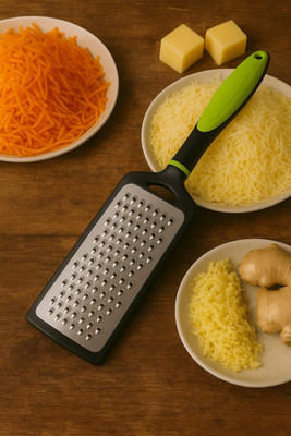VONITY by VONITY Compact Heavy Duty Zester Cheese Greater for Vegetables ,fruits, Ginger &shreder Vegetable & Fruit Grater & Slicer(1 PCS CHEESE GRETER)
