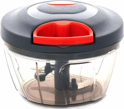 TP INCORP KIPSMARTS,Solimo 500 ml Large Vegetable Chopper with 3 Blades Vegetable & Fruit Chopper(1 chopper)