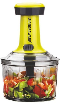 Signoraware Vegetable Cutter Kitchen Accessory 4 Blade Onion Slicer Vegetable & Fruit Chopper(1)