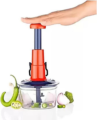 Gami Store Push chopper 650 Ml Vegetable & Fruit Chopper(1)