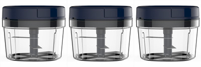 Butterfly Premium 600 ml Chopper Vegetable Chopper(3 Packs of Chopper)