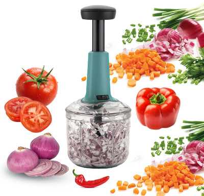 CICASTO 1100ml Chopper- 30 Vegetable & Fruit Chopper(1xCHOPPER)