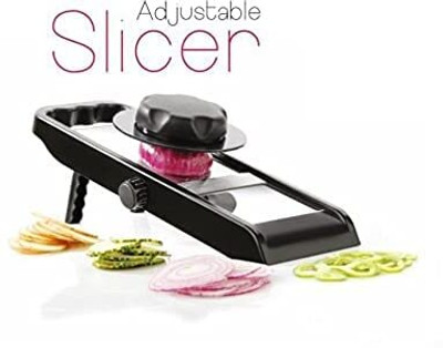 oorjaara by NA Adjustable Slicer Vegetable & Fruit Slicer(1 slicer with thumb guard)
