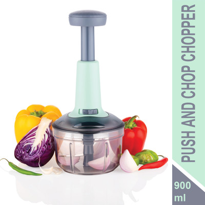 EAGLE Puch and Chop Vegetable & Fruit Chopper(1 Push and Chop Chopper)