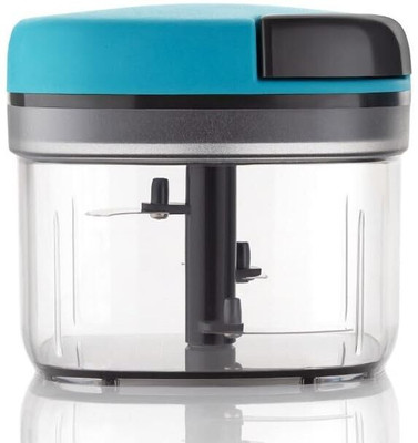 KDDecor Mini Handy and Compact Chopper with 3 Blades for Effortlessly Chopping Vegetable Vegetable Chopper(1 Hand Chopper)