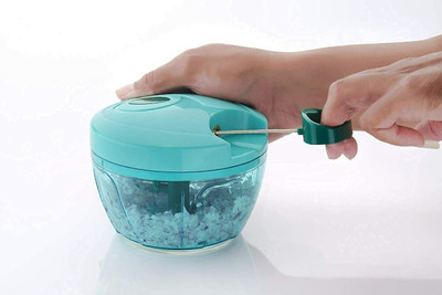 krishva 450 ml Multipurpose Vegetable Hand Chopper Dry Fruit and Onion Chopper Machine Vegetable & Fruit Chopper(1)