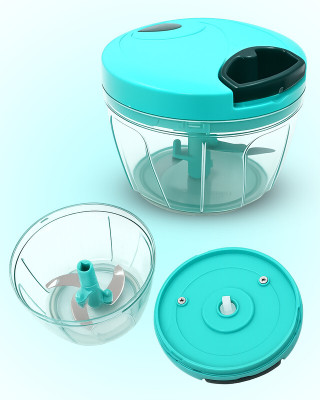 UFG by NA BPA Free Plastic Manual Rope Chopper For Tomato Chopping Vegetable & Fruit Chopper(1 chopper)