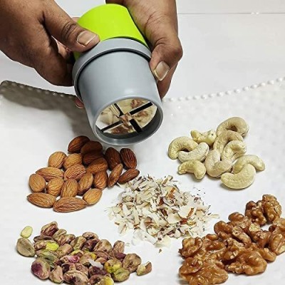 vitzie 3 In 1 Plastic Dry Fruit And Paper Mill Grinder Grater & Slicer(1 pcs dry fruit cutter)