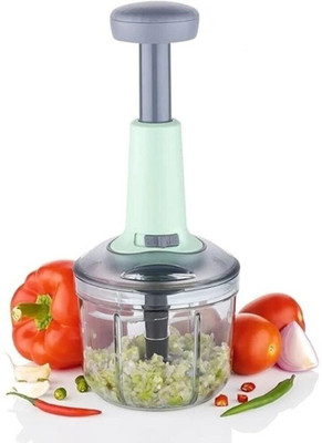 ICON BAZZAR by ICON BAZZAR HAND PUSH CHOPPER 1100ML Vegetable & Fruit Chopper(1 chopper)