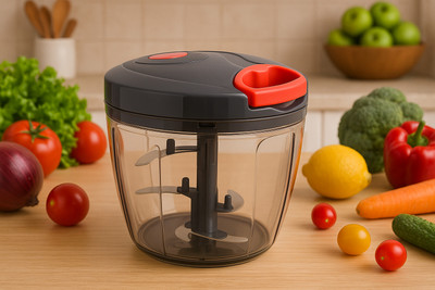 Naklang creation Big Size Summer Color Dori Handy Manual Quick Vegetable & Fruit Chopper Vegetable & Fruit Chopper(1 CHOPPER)