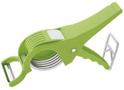 FIVANIO by FIVANIO Multipurpose 2 in 1 Vegetable and Fruit Cutter and Peeler Vegetable Cutter Vegetable & Fruit Chopper(1PC Vegetable Cutter Chopper)