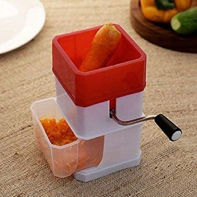 PRANSHI ENTERPRISE CHILLY CUTTER PLASTIC (SQUARE) Vegetable Chopper(1 CHOPPER)