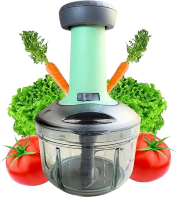Brunchy Hand Push 500ML Chopper for Vegetable & Fruit Chopper(1 PCS Chopper)