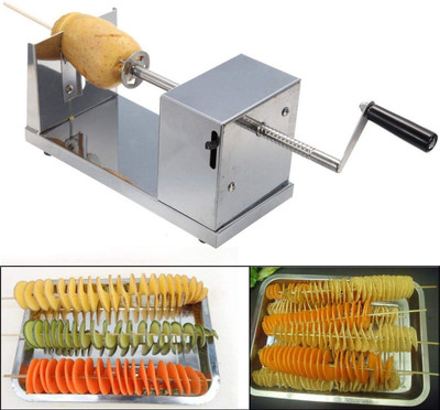 JISHAENTERPRISE by NA Potato spring role machine potato twister machine Potato Slicer(1 x Potato spiral machine)