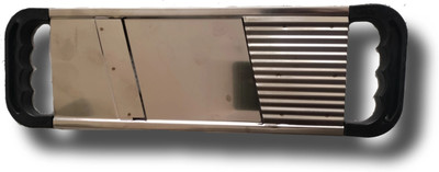 PS QUADILLION by NA Stainless Steel Potato Vegetable & Fruit Slicer Chips Cutter Maker with Handle Potato Slicer(1 Choppers)