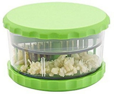 UNIQIDEA Multi Crusher For Garlic, Ginger, Dry Fruits Chopper With Stainless Steel Blades Vegetable & Fruit Scraper(1 chopper)