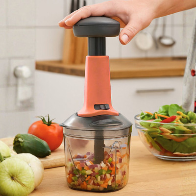 AST by Homies Big Hand Push Chopper 1100 ML – Vegetable & Fruit Chopper Vegetable & Fruit Chopper(1 chopper)