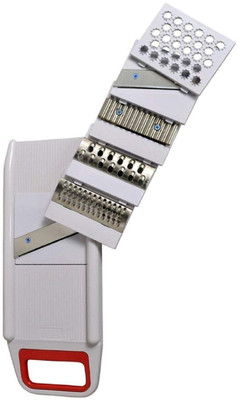 KUBER INDUSTRIES 6 in 1 Multi Purpose Vegetable Slicer Grater (Multi) Vegetable & Fruit Slicer(1 grater slicer set)
