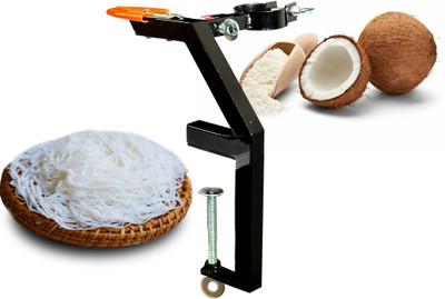 EXORA by Exora 2 in 1 Coconut Scraper Chirava With Kitchen Press Holder BIG SIZE 16 CM Coconut Scraper(Cocunut Scraper, Kitchen Press Holder Stand)